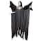 Northlight; 66" Pre-Lit Black & Red Sonic Skeletal Reaper with Wings Halloween Décor; Category:Halloween Inflatables; Image:4
